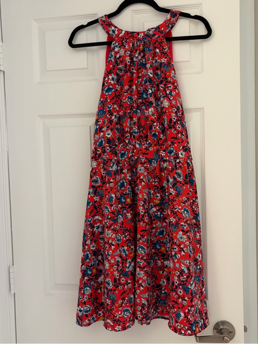 LOFT floral halter dress